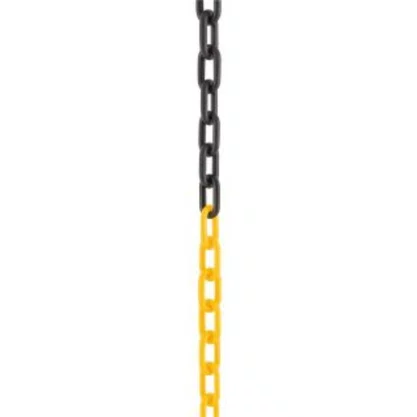 Corrente Plástica 63X34x9mm Amarela/Preta