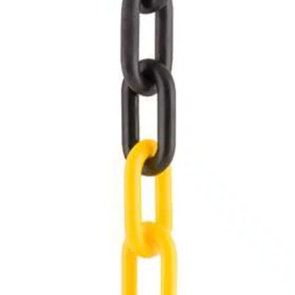 Corrente Plástica 6Mm Amarela/Preta Vonder