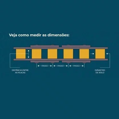 Corrente Simples Asa  40/1 K1 2X2 Rcc