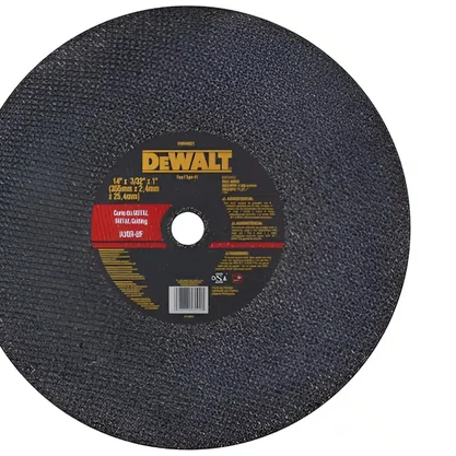 Disco Corte 12X2,4X1 Dw44620 Dewalt