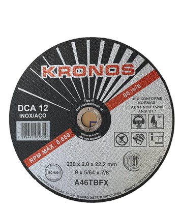 Disco Corte  9 X 2Mm X 7/8 Dca12 Kronos