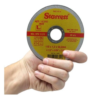 Disco de Corte 4.1/2X1MMX7/8 DAC115-14 STARRETT