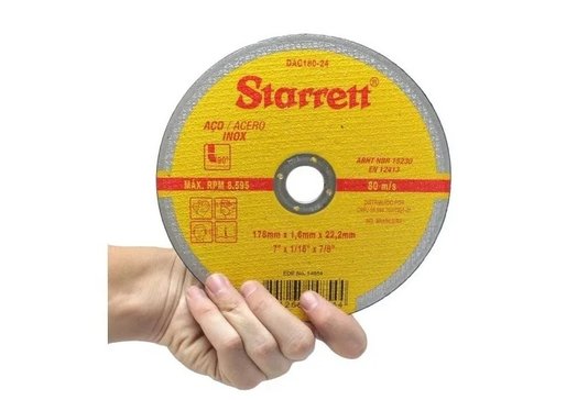 Disco de Corte 7X1,6MMX7/8 DAC180-24 STARRETT