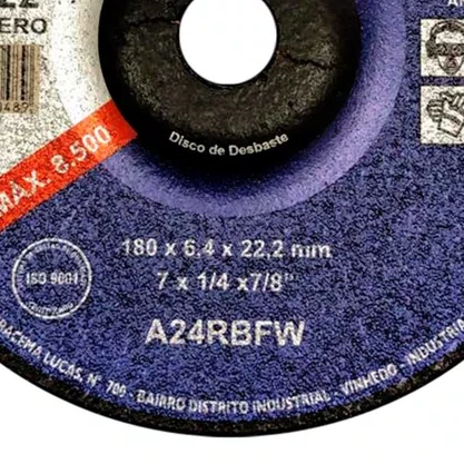 Disco Desbaste 7X1/4X7/8 Kra22 Kronos