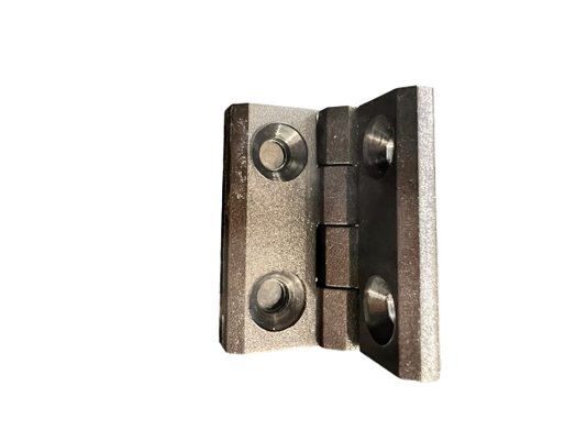 Dobradiça Plástica PP 50X50 FIXA FINA