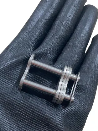 Emenda Dupla ASA 50/2 SS INOX CM - 1 peça