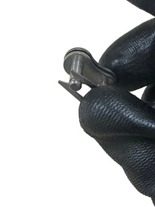 Emenda para Corrente Simples DIN 08-B1 SS INOX CM