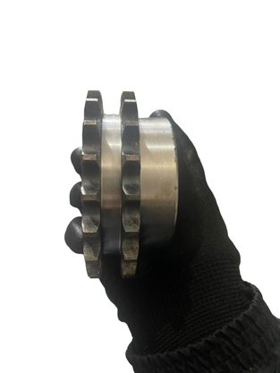 Engrenagem Dupla ASA 50 2.50.20 ABT2 CM Passo 15,875mm