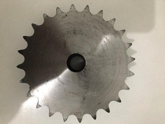 Engrenagem Dupla ASA 50 2.50.24 ABT2 5/8" 15,875mm