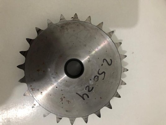 Engrenagem Dupla ASA 50 2.50.24 ABT2 5/8" 15,875mm
