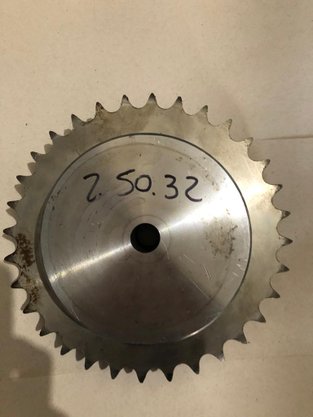 Engrenagem para corrente Dupla ASA 2.50.32 ABT2