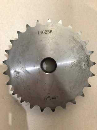 Engrenagem Simples ASA 40 1.40.25 ABT2 PASSO 1/2" 12,7MM