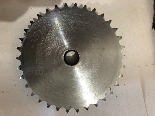 Engrenagem Simples ASA 40 1.40.34 ABT2 PASSO 1/2" 12,7MM