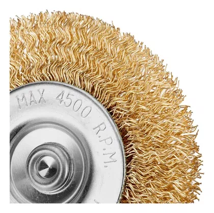 Escova Circular 75X9,5Mm Haste 1/4 Latonada Vonder