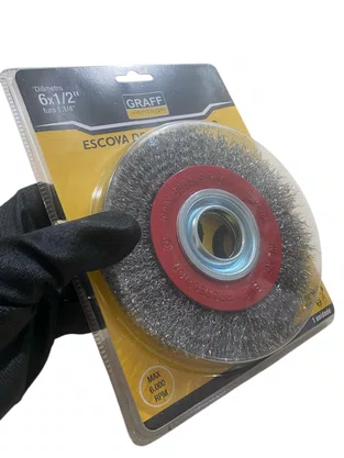 Escova Circular Ac 6X1/2X1/2 GRAFF