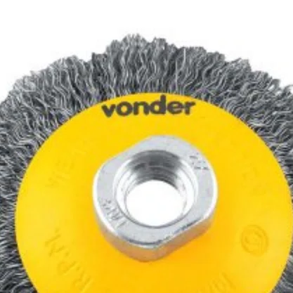 Escova Circular Conica 100Mmx1/2 M14 Ondulada Vonder