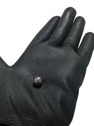 Esfera de Aço Cromo 10,0mm 1 Unidade Alta Precisão
