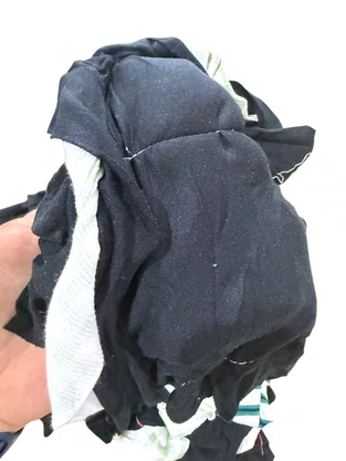 1kg Panos para Limpeza  - Estopa Costurada Colorida