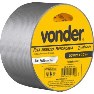 Fita Adesiva Silver Tape 50X10mt Vonder