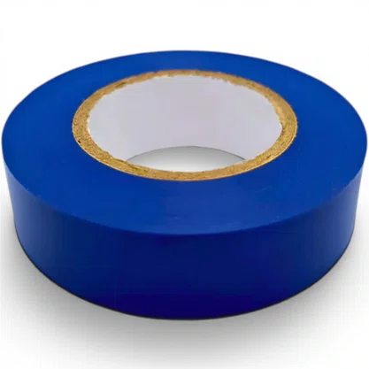 Fita Isolante Azul 19mm x 10m PVC Uso Elétrico