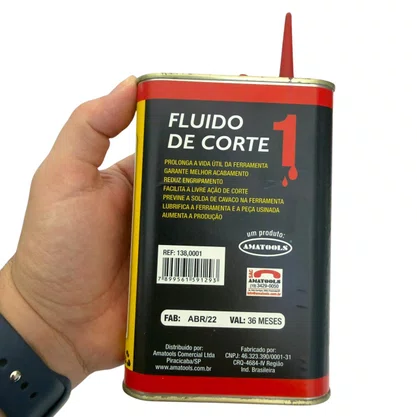 Fluido Óleo de Corte para Brocas 500ml ROCAST
