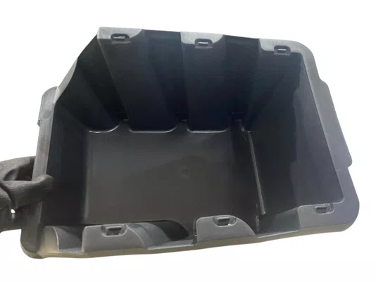Gaveteiro Plástico Organizador Nº7 Preto Vonder