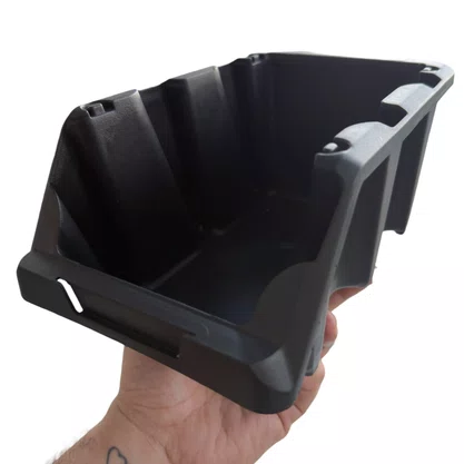Gaveteiro Plástico Organizador Nº5 Preto Vonder