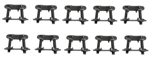 10 Grampos Correia Transportadora 1.1/2 Farpa FERA