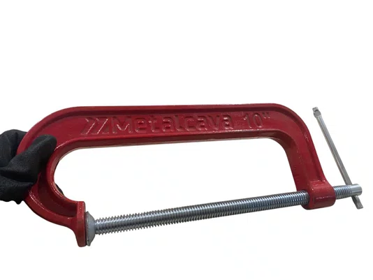 Grampo Sargento Fixação Tipo C 10" METALCAVA - C10