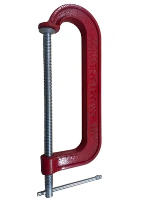 Grampo Sargento Fixação Tipo C 10" METALCAVA - C10