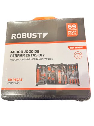Jogo Ferramentas com 69 Peças 4000D 3370166 ROBUST