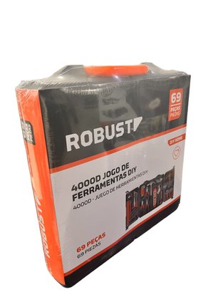 Jogo Ferramentas com 69 Peças 4000D 3370166 ROBUST