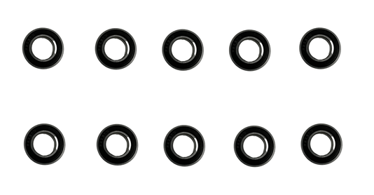 Kit 10 unidades Rolamento 6902 2RS 15x28x7 Roda de Bike