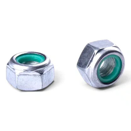 Kit 100 Porca Sextavada  6X1mm Ma Trava Baixa Zb