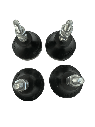 4 peças Amortecedor MICRO I 1/4 Total 200kg VIBRA-STOP