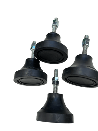 Kit 4 Peças Amortecedor Micro III 3/8  400kg VIBRA-STOP