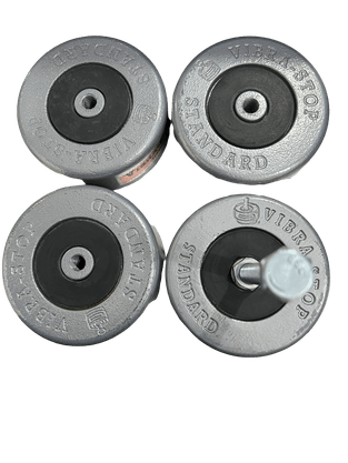 Kit 4 Amortecedores Standard 1/2" 6000kg Vibra-Stop