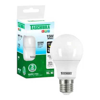 Lampada Led Bulbo 15W E-27 1311Lm Taschiba