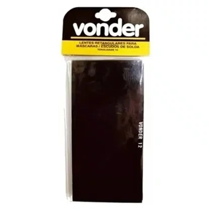 Lente para Solda Verde 51x108mm Vonder