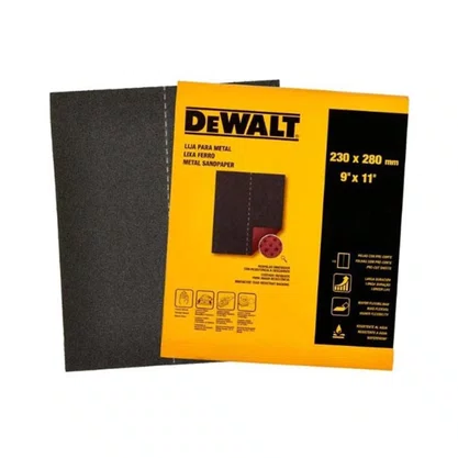 Lixa Ferro Folha G-50 Dewalt