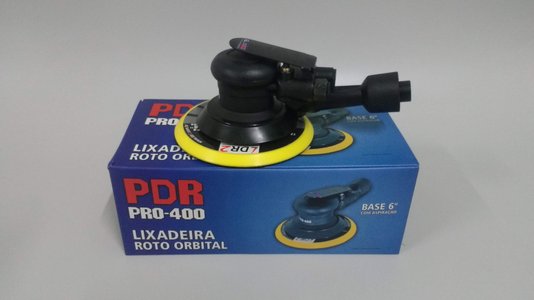 Lixadeira Orbital Roquite 6 Com Aspiração PRO-400 PDR