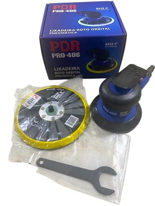 Lixadeira Orbital Roquite 6 Sem Aspiração PRO-406 PDR