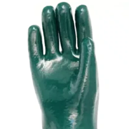 Luva Pvc Lisa C/ Forro 36Cm Verde Vonder
