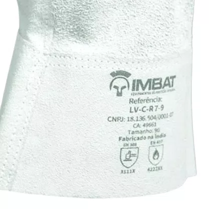 Luva Raspa Petroleira 7cm 9(G) Imbat Blister CA 49661