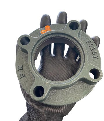 Mancal  207  Flange Redonda Ferro Fundido FK