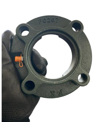 Mancal  207  Flange Redonda Ferro Fundido FK