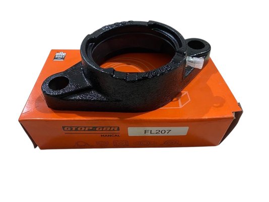 Mancal 207 Oval Ferro Fundido GBR