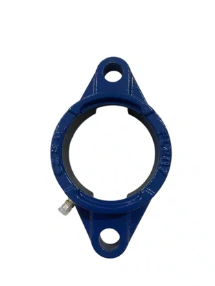 Mancal Flange Oval FL207 ZSG Eixo 35mm Sem Rolamento