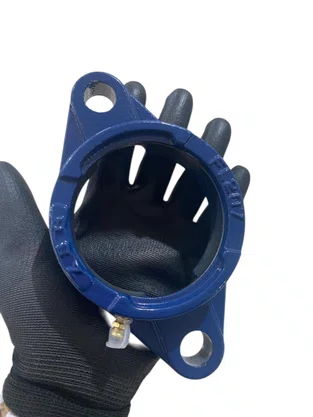 Mancal Flange Oval FL207 ZSG Eixo 35mm Sem Rolamento