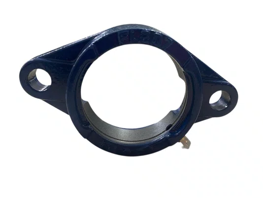 Mancal Flange Oval FL207 ZSG Eixo 35mm Sem Rolamento